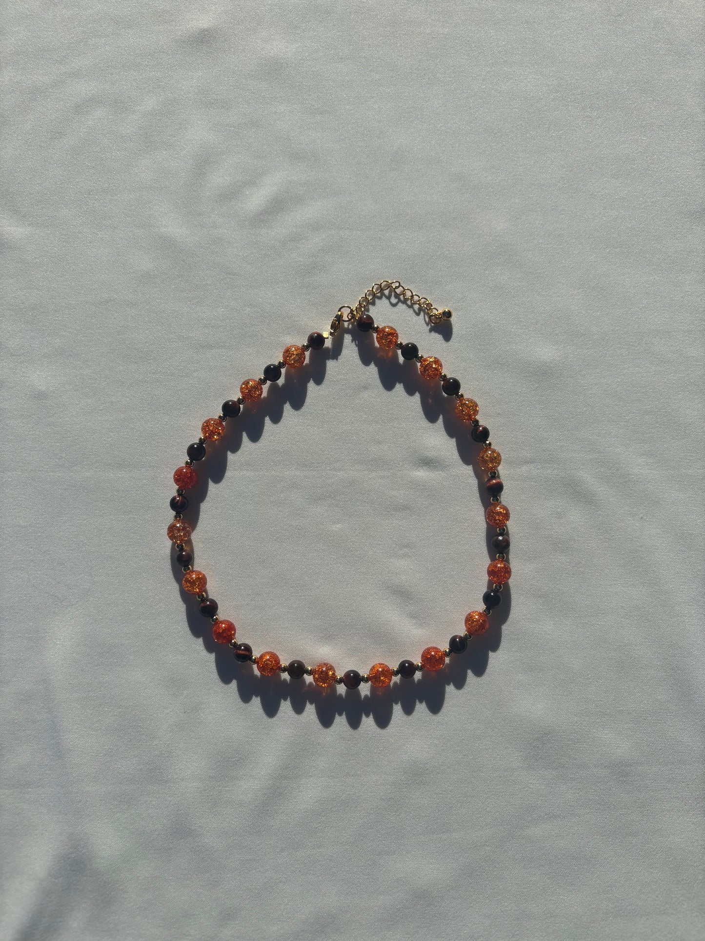 Burst of Orange Necklace