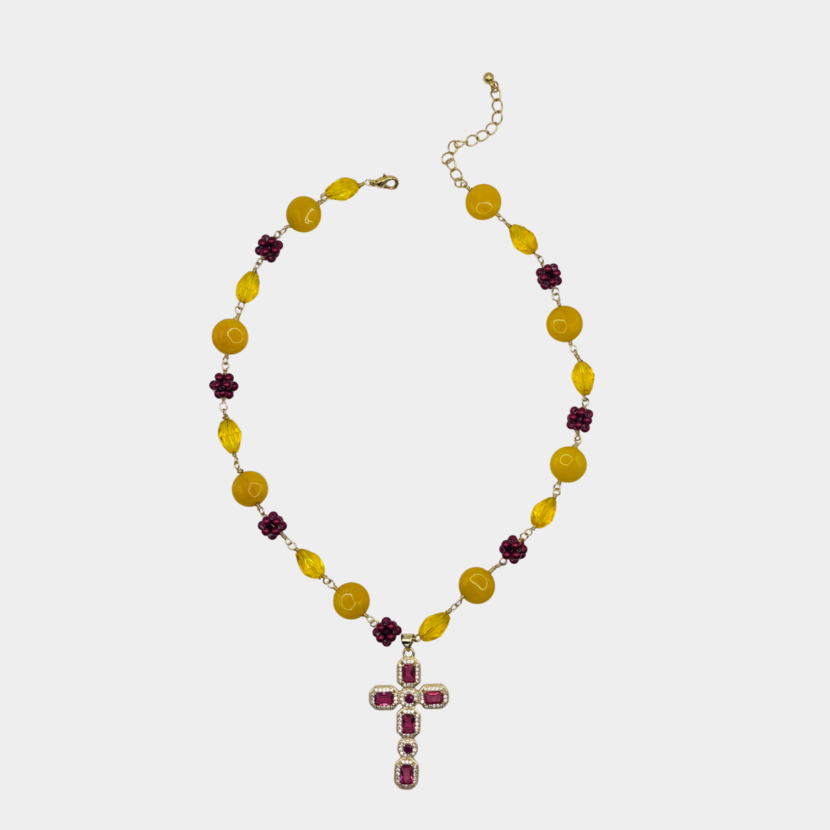 Besitos de Raspberry Necklace