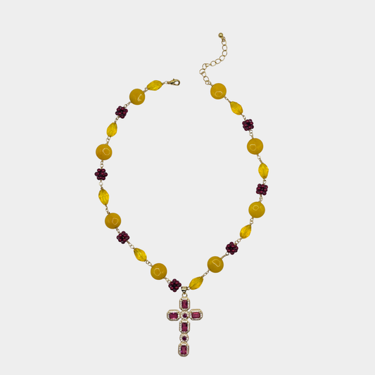 Besitos de Raspberry Necklace