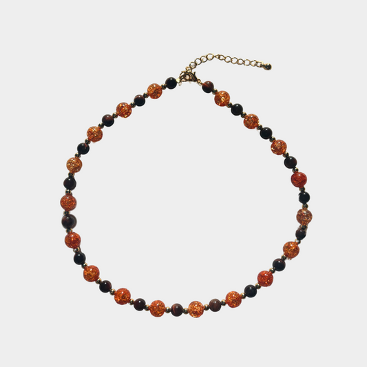 Burst of Orange Necklace